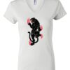 Women's Short Sleeve V-Neck T-Shirt Thumbnail