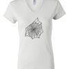 Women's Short Sleeve V-Neck T-Shirt Thumbnail