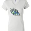 Women's Short Sleeve V-Neck T-Shirt Thumbnail
