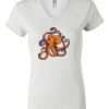 Women's Short Sleeve V-Neck T-Shirt Thumbnail