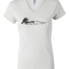 Women's Short Sleeve V-Neck T-Shirt Thumbnail