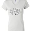 Women's Short Sleeve V-Neck T-Shirt Thumbnail