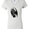 Women's Short Sleeve V-Neck T-Shirt Thumbnail