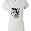 Women's Short Sleeve V-Neck T-Shirt Thumbnail
