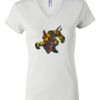 Women's Short Sleeve V-Neck T-Shirt Thumbnail