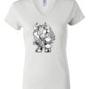 Women's Short Sleeve V-Neck T-Shirt Thumbnail
