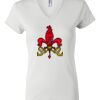 Women's Short Sleeve V-Neck T-Shirt Thumbnail