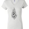 Women's Short Sleeve V-Neck T-Shirt Thumbnail