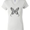 Women's Short Sleeve V-Neck T-Shirt Thumbnail