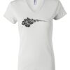 Women's Short Sleeve V-Neck T-Shirt Thumbnail