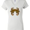 Women's Short Sleeve V-Neck T-Shirt Thumbnail