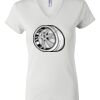 Women's Short Sleeve V-Neck T-Shirt Thumbnail