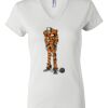 Women's Short Sleeve V-Neck T-Shirt Thumbnail