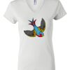 Women's Short Sleeve V-Neck T-Shirt Thumbnail