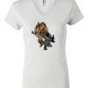 Women's Short Sleeve V-Neck T-Shirt Thumbnail