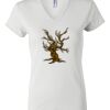 Women's Short Sleeve V-Neck T-Shirt Thumbnail