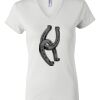 Women's Short Sleeve V-Neck T-Shirt Thumbnail