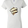 Women's Short Sleeve V-Neck T-Shirt Thumbnail