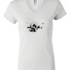 Women's Short Sleeve V-Neck T-Shirt Thumbnail
