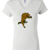 Women's Short Sleeve V-Neck T-Shirt Thumbnail