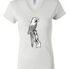 Women's Short Sleeve V-Neck T-Shirt Thumbnail