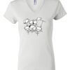 Women's Short Sleeve V-Neck T-Shirt Thumbnail