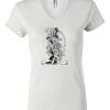 Women's Short Sleeve V-Neck T-Shirt Thumbnail