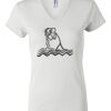 Women's Short Sleeve V-Neck T-Shirt Thumbnail