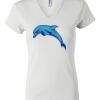 Women's Short Sleeve V-Neck T-Shirt Thumbnail