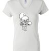 Women's Short Sleeve V-Neck T-Shirt Thumbnail