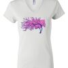 Women's Short Sleeve V-Neck T-Shirt Thumbnail