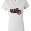 Women's Short Sleeve V-Neck T-Shirt Thumbnail