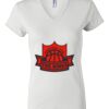 Women's Short Sleeve V-Neck T-Shirt Thumbnail