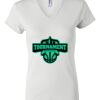 Women's Short Sleeve V-Neck T-Shirt Thumbnail