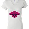 Women's Short Sleeve V-Neck T-Shirt Thumbnail