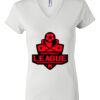 Women's Short Sleeve V-Neck T-Shirt Thumbnail