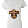 Women's Short Sleeve V-Neck T-Shirt Thumbnail