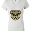 Women's Short Sleeve V-Neck T-Shirt Thumbnail