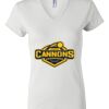 Women's Short Sleeve V-Neck T-Shirt Thumbnail