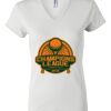 Women's Short Sleeve V-Neck T-Shirt Thumbnail