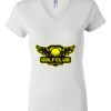 Women's Short Sleeve V-Neck T-Shirt Thumbnail