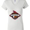Women's Short Sleeve V-Neck T-Shirt Thumbnail
