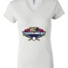 Women's Short Sleeve V-Neck T-Shirt Thumbnail
