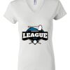 Women's Short Sleeve V-Neck T-Shirt Thumbnail