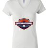 Women's Short Sleeve V-Neck T-Shirt Thumbnail