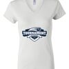Women's Short Sleeve V-Neck T-Shirt Thumbnail