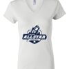 Women's Short Sleeve V-Neck T-Shirt Thumbnail