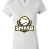 Women's Short Sleeve V-Neck T-Shirt Thumbnail