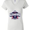 Women's Short Sleeve V-Neck T-Shirt Thumbnail
