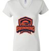 Women's Short Sleeve V-Neck T-Shirt Thumbnail